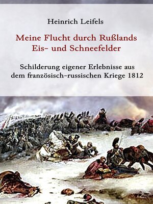 cover image of Meine Flucht durch Rußlands Eis- und Schneefelder